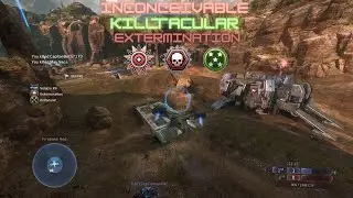 Halo 2 btb Bloodline ctf Inconceivable Killtacular Extermination 64/16/1