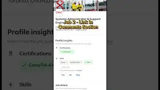 &nbsp;4 IT Jobs Toronto 2025 | IT Admin, Desktop, Security, Database | Job link in Comments Section&nbsp;&nbsp;
