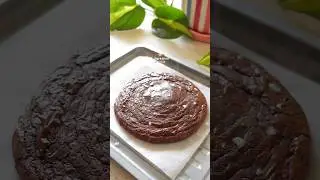 5 ingredient brookie (eggless + single serve) 🌸