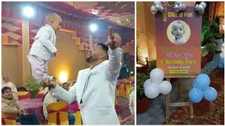 1st Birthday Vaibhav Ka..❤️Full Family Full Fun🔥