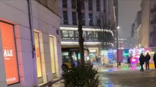 Варшава у дощі🏙️ Різдво 2026 #мінцюлінцю