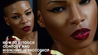Retouch Contour and Highlights In Photoshop