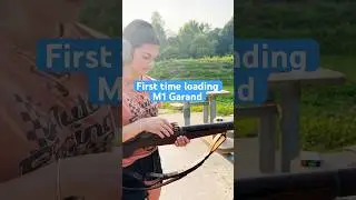 Большой палец Гаранда? Первый раз заряжаю и стреляю из М1 Гаранда #m1garand #garandthumb #gunshor...