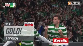 Golo Ioannidis: Sporting (3)-0 Moreirense (Liga 25/26 #6)