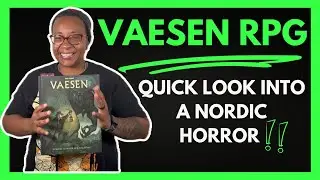 &laquo;Краткий обзор Vaesen RPG | Тайны, монстры и скандинавские мифы&raquo;