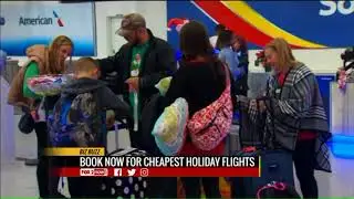 Book now for cheap holiday flights
