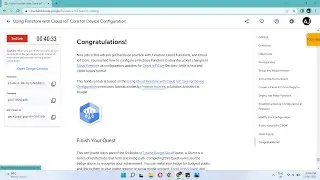 [NEW] - Using Firestore with Cloud IoT Core for Device Configuration - [GSP265]