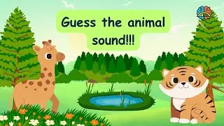 🐾 Guess the Animal Sound! 🐒🦁🐘 Fun Quiz #puzzle #riddles #animals #kids #kidslearning #preschool
