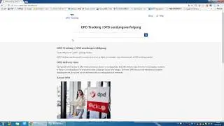 DPD tracking site