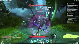Skyforge. Darnic Village. Necromancer gameplay. Solo / Деревня Дарника. Игра за некроманта