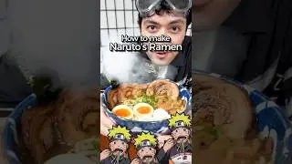 How to Make Naruto&rsquo;s Favorite Ramen from Naruto #naruto #narutoshippuden #sasuke