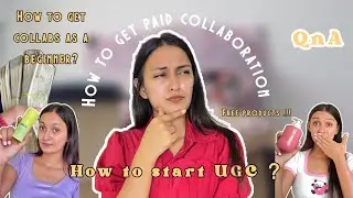 How to get Paid Collaboration on Instagram? | How to start UGC ? | QnA