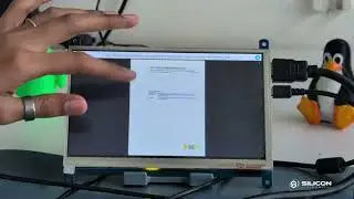PDF viewer with LVGL on the Toradex Verdin i.MX8MP board