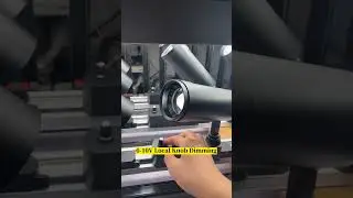20W Track Light(T088) Test Before Shipping,10-60&deg; Beam Angle Zoomable, 0-100% Local Knob Dimming
