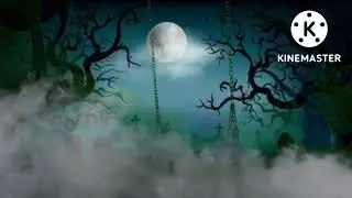 Black night horror video