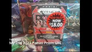 My 2nd 2023 Panini Prizm UFC Blaster Box Opening