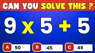 Can You Pass This Grade  Math Quiz? ➕🧠➖ Easy Level | Addition and Subtraction