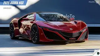 New 2025 Acura NSX Unveiled - affordable high-performance sports car?