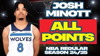 Josh Minott - All POINTS in The 24/25 NBA Regular Season for Minnesota Timberwolves