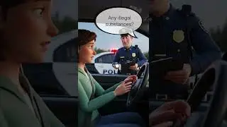 Easy English Conversation for Beginners   Police Patrol Check  Traffic Stop Dialogue A2 Level