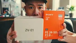 Sony ZV-E1 Unboxing with 24-50mm f/2.8 G Lens