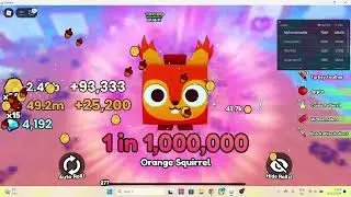 I used 20 Instant Luck Potion 4s in Pets Go!