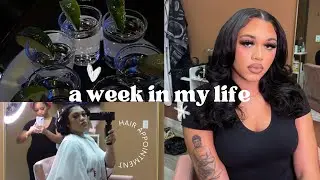 A PRODUCTIVE WEEK IN MY LIFE VLOG// HOUSTON MAKEUP ARTIST//LIVINGLIFEWITHBRE