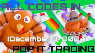 Roblox - ALL WORKING CODES IN Pop It Trading (December 8, 2024)