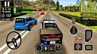 Mengemudi Mobil-mobilan Polisi Ngebut Mengejar 2 Gangster Berbahaya - Game Mobil Polisi