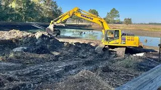Building a trophy bass pond - dredging Tex&rsquo;s Pond 