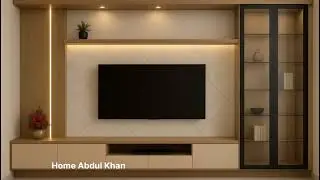 TV Wall Design For Living Room | Modern TV Panel Design India