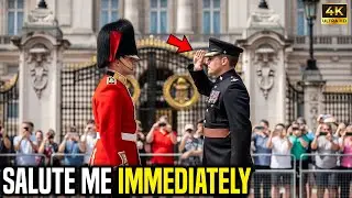 High-Ranking Officer Ordered a Royal Guard to Salute—But Didn’t Expect That Kind of Response