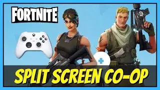 Как играть в Fortnite Local Split Screen Co-op на Xbox Series S/X