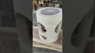 KURSI STOOL KAYU TREMBESI UTUH