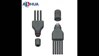 Y type waterproof connectors -Male Female Y type distributor splitter
