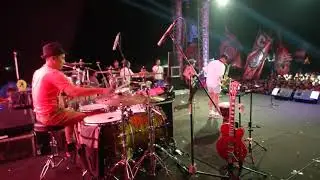 Gocay Steven And Coconutreezz Drum Cam   Good Atmosphere Live Anniversary 9th The Jak Kota Hujan