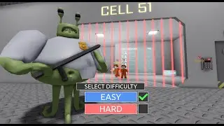 👽ALIEN BASE PRISON RUN OBBY ROBLOX🛸