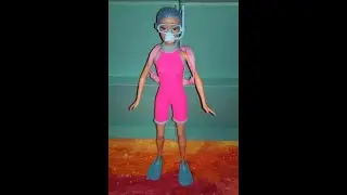Barbie Doll Scuba Sporting Life Fashion 80s