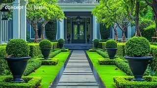 Symmetrical Garden Landscape Ideas for 2025: Outdoor Design Inspirations!