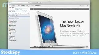 Mac App Store: StockSpy - Stock market investor news, charts & analysis