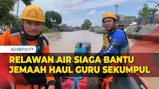 Haul Abah Guru Sekumpul ke-19, Sungai di Martapura Dipadati Ratusan Kapal, Relawan Air Siap Siaga