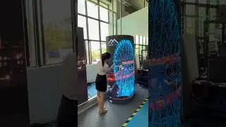 Indoor curved LED screen: The gears of fate have begun to turn.