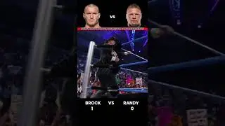Every Randy Orton vs Brock Lesnar 1 vs 1 Match Result Edit 💥 #wwe