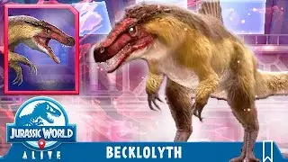 NEW BECKLOLYTH LEGENDARY HYBRID (JURASSIC WORLD ALIVE)