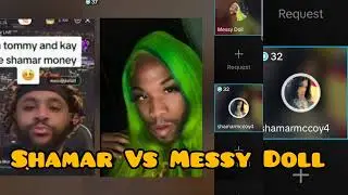 Messy Doll Was Live On Tiktok And Shamar In Chat & Said This....👀