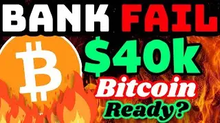 Bitcoin ON FIRE! (First Republic Bank FAIL!) $40,000 BTC Prediction?