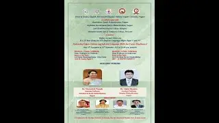ONLINE LECTURE SERIES ON B.A II YEAR (SEMESTER) ENGLISH LANGUAGE MAJOR PAPER V AND VI