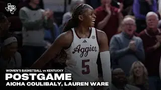 Kentucky Postgame: Aicha Coulibaly, Lauren Ware