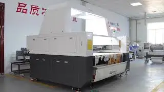 The key advantages of Fabric laser cutting machine for sublimation printing
