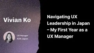 Design Leadership Decoded: Navigating UX Leadership in Japan &ndash; My First Year as a UX Manager
